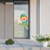 Fensterbild Karneval Clown von der Seite wiederverwendbar Frühling bunte Geburtstag Fasching farbig Auf dem Bild ist das Produkt: Fensterbild Karneval Clown von der Seite wiederverwendbar Frühling bunte Geburtstag Fasching farbig zum Preis von €13.9 abgebildet.
