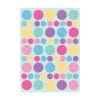 Fensterbild Karneval Konfetti wiederverwendbar Frühling bunte Punkte Fasching farbige Kreise A4 Auf dem Bild ist das Produkt: Fensterbild Karneval Konfetti wiederverwendbar Frühling bunte Punkte Fasching farbige Kreise A4 zum Preis von €13.9 abgebildet.