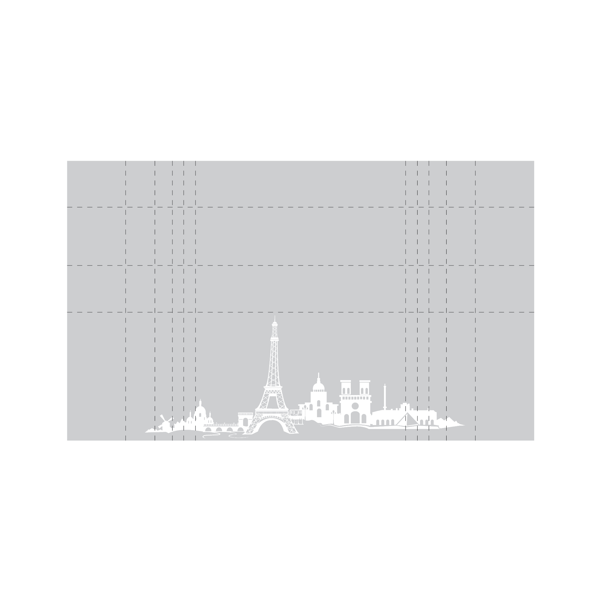 Auf dem Bild ist das Produkt: Sichtschutzfolie Wiederverwendbar Paris Eiffelturm Frankreich Fensterfolie Fensterdeko Milchglasfolie zum Preis von €24.9 abgebildet.