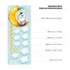 Wandtattoo Kinderzimmer Bär auf Halbmond Sterne Wolken bunt Dekoration Babyzimmer Mond Auf dem Bild ist das Produkt: Wandtattoo Kinderzimmer Bär auf Halbmond Sterne Wolken bunt Dekoration Babyzimmer Mond zum Preis von €23.90 abgebildet.