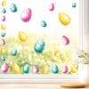 Fensterbild Frühling Ostern Ostereier bunt Set Fensterdeko Kinderzimmer Kind, Frühlingsdeko, Osterdeko Auf dem Bild ist das Produkt: Fensterbild Frühling Ostern Ostereier bunt Set Fensterdeko Kinderzimmer Kind, Frühlingsdeko, Osterdeko zum Preis von €13.9 abgebildet.