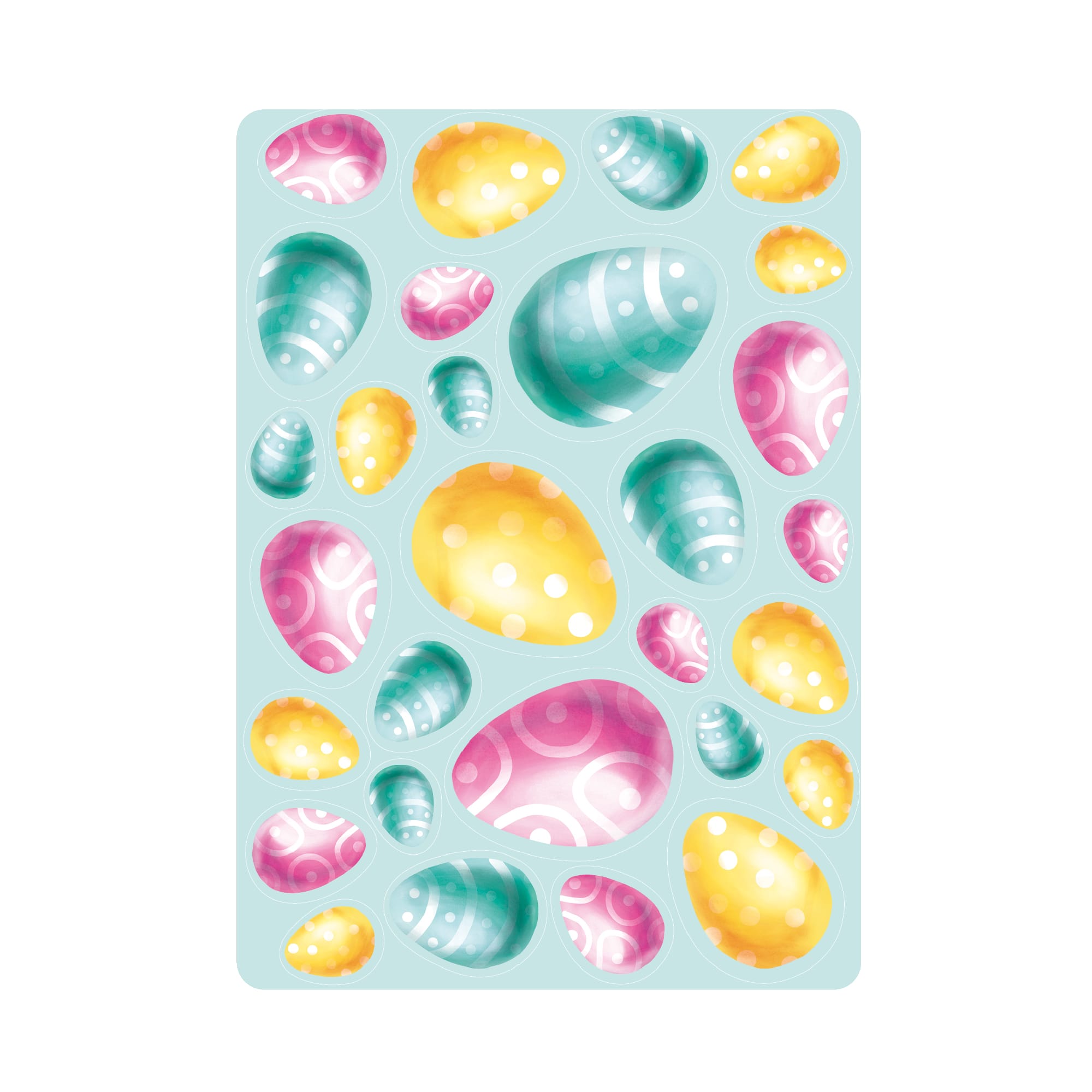 Auf dem Bild ist das Produkt: Fensterbild Frühling Ostern Ostereier bunt Set Fensterdeko Kinderzimmer Kind, Frühlingsdeko, Osterdeko zum Preis von €13.9 abgebildet.