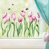Fensterbild Frühling Tulpen und Bienen Osterdeko Blumenwiese Fensterdeko Kinderzimmer Kind Auf dem Bild ist das Produkt: Fensterbild Frühling Tulpen und Bienen Osterdeko Blumenwiese Fensterdeko Kinderzimmer Kind zum Preis von €13.9 abgebildet.
