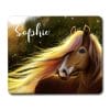 Mauspad Mousepad Pferd personalisiert mit Wunschname Geschenk Büro Deko Schreibtischunterlage benutzerdefiniert Auf dem Bild ist das Produkt: Mauspad Mousepad Pferd personalisiert mit Wunschname Geschenk Büro Deko Schreibtischunterlage benutzerdefiniert zum Preis von €14.9 abgebildet.
