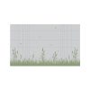 Auf dem Bild ist das Produkt: Sichtschutzfolie filigranes grünes Schilf maritim Fensterfolie Fensterdeko Milchglasfolie Fensterdekoration Wiederverwendbar zum Preis von €24.9 abgebildet.