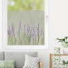 Auf dem Bild ist das Produkt: Sichtschutzfolie mit farbigem Lavendel Fensterfolie Fensterdeko Milchglasfolie Sichtschutz Wiederverwendbar zum Preis von €24.9 abgebildet.
