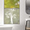 Auf dem Bild ist das Produkt: Sichtschutzfolie Wiederverwendbar Bambus florale Fensterfolie Fensterdeko Milchglasfolie Fensteraufkleber zum Preis von €24.9 abgebildet.