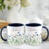 Tasse Wildblumen personalisiert farbig mit Wildblumen und dem Wunschnamen Natur Naturliebhaber Auf dem Bild ist das Produkt: Tasse Wildblumen personalisiert farbig mit Wildblumen und dem Wunschnamen Natur Naturliebhaber zum Preis von €17.90 abgebildet.