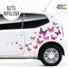 Auf dem Bild ist das Produkt: Autoaufkleber rosa Schmetterlinge Fahrzeug Auto Dekoration zum Preis von €34.9 abgebildet.