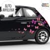 Auf dem Bild ist das Produkt: Autoaufkleber rosa Schmetterlinge Fahrzeug Auto Dekoration zum Preis von €34.9 abgebildet.