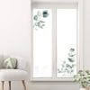 Auf dem Bild ist das Produkt: Fensterbild Eukalyptus Zweig Ranke Pflanze Rahmen wiederverwendbar Fensteraufkleber Fensterdekoration Frühling zum Preis von €13.9 abgebildet.