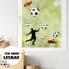 Fensterbild Fußballer Kinderzimmer Fussball Fußballnetz Tor Junge EM WM Sport wiederverwendbar Fenstersticker Fußballspieler Auf dem Bild ist das Produkt: Fensterbild Fußballer Kinderzimmer Fussball Fußballnetz Tor Junge EM WM Sport wiederverwendbar Fenstersticker Fußballspieler zum Preis von €13.9 abgebildet.
