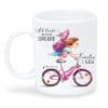 Anpassbare Tasse Einschulung Mädchen auf dem Fahrrad Wunschname Ab heute bin ich ein Schulkind Geschenk Schulanfang Schulranzen Zuckertüte Auf dem Bild ist das Produkt: Anpassbare Tasse Einschulung Mädchen auf dem Fahrrad Wunschname Ab heute bin ich ein Schulkind Geschenk Schulanfang Schulranzen Zuckertüte zum Preis von €18.9 abgebildet.