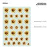 Fahrradaufkleber 33 Stk. Sonnenblumen Fahrrad Sticker Fahrraddesign Kinderfahrrad Sunflower Bike Auf dem Bild ist das Produkt: Fahrradaufkleber 33 Stk. Sonnenblumen Fahrrad Sticker Fahrraddesign Kinderfahrrad Sunflower Bike zum Preis von €10.9 abgebildet.