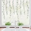 Auf dem Bild ist das Produkt: Fensterbild Eukalyptus Ranke Pflanze herunterhängend wiederverwendbar Fensteraufkleber Fensterdekoration Frühling zum Preis von €17.9 abgebildet.