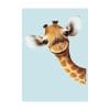 Auf dem Bild ist das Produkt: Fensterbild Löwe Giraffe ins Fenster schauend reinschauend Löwenkopf oder Giraffenkopf Savanne wiederverwendbar Sommer Afrika zum Preis von €13.9 abgebildet.