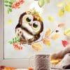 Fensteraufkleber Herbst Eule Blätter wiederverwendbar herbstlicher Fensteraufkleber Fensterdeko Kinderzimmer Auf dem Bild ist das Produkt: Fensteraufkleber Herbst Eule Blätter wiederverwendbar herbstlicher Fensteraufkleber Fensterdeko Kinderzimmer zum Preis von €13.9 abgebildet.