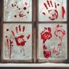Fensterbild Halloween Blutflecke blutige Handabdrücke Fußabdrücke Fensterdeko Wohnzimmer Fensterfolie Fensterdekoration Auf dem Bild ist das Produkt: Fensterbild Halloween Blutflecke blutige Handabdrücke Fußabdrücke Fensterdeko Wohnzimmer Fensterfolie Fensterdekoration zum Preis von €13.9 abgebildet.