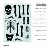 Fensterbild Halloween Skelett schwarze Silhouette Knochen Fensterdeko Kinderzimmer Wohnzimmer Fensterfolie Fensterdekoration Auf dem Bild ist das Produkt: Fensterbild Halloween Skelett schwarze Silhouette Knochen Fensterdeko Kinderzimmer Wohnzimmer Fensterfolie Fensterdekoration zum Preis von €13.9 abgebildet.