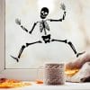 Fensterbild Halloween Skelett schwarze Silhouette Knochen Fensterdeko Kinderzimmer Wohnzimmer Fensterfolie Fensterdekoration Auf dem Bild ist das Produkt: Fensterbild Halloween Skelett schwarze Silhouette Knochen Fensterdeko Kinderzimmer Wohnzimmer Fensterfolie Fensterdekoration zum Preis von €13.9 abgebildet.