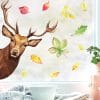 Fensterbild reinschauender Hirsch Rotwild Wild bunte Blätter Herbst herbstlicher Fensteraufkleber Fensterdeko Herbstdeko Auf dem Bild ist das Produkt: Fensterbild reinschauender Hirsch Rotwild Wild bunte Blätter Herbst herbstlicher Fensteraufkleber Fensterdeko Herbstdeko zum Preis von €13.9 abgebildet.