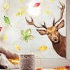Fensterbild reinschauender Hirsch Rotwild Wild bunte Blätter Herbst herbstlicher Fensteraufkleber Fensterdeko Herbstdeko Auf dem Bild ist das Produkt: Fensterbild reinschauender Hirsch Rotwild Wild bunte Blätter Herbst herbstlicher Fensteraufkleber Fensterdeko Herbstdeko zum Preis von €13.9 abgebildet.