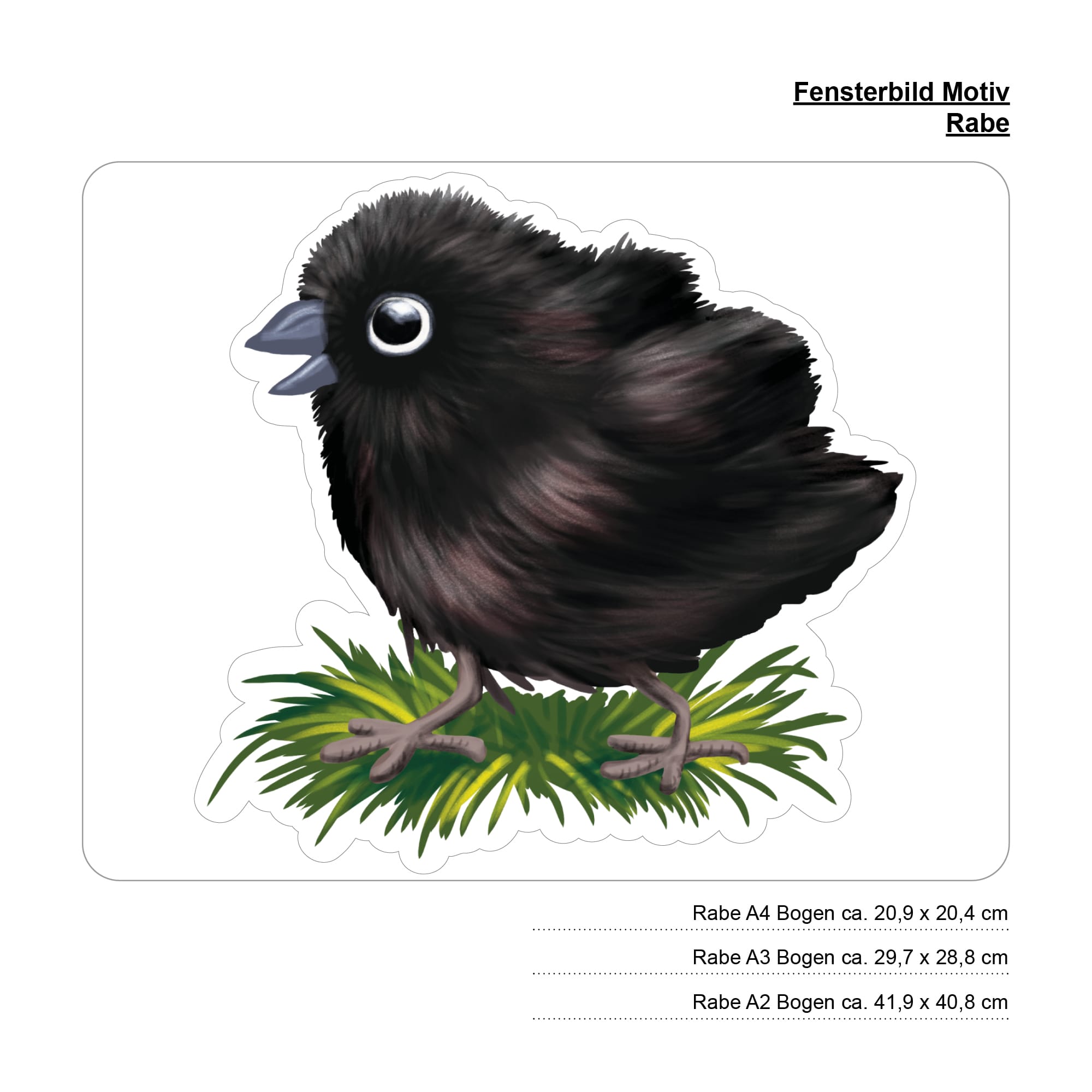 Auf dem Bild ist das Produkt: Fensterbild Frühling Ostern Vogelkinder bunte Fensterdekoration wiederverwendbare Fenstersticker, Osterdeko, Frühlingsdeko zum Preis von €13.90 abgebildet.