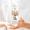 Auf dem Bild ist das Produkt: Taufkerze Lebensbaum Reh Hase Kerze zur Taufe Baum Taufspruch individualisierbar zum Preis von €6.40 abgebildet.